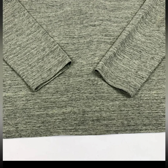 J. Jill Pure Jill Olive Green Long Sleeve Top large tall - Picture 5 of 9